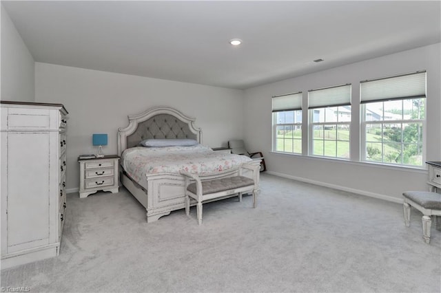 151 Outrigger Ln, Troutman, NC 28166 - bedroom featuring light colored carpet, baseboards, and recessed lighting