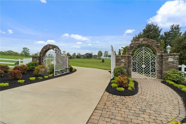 265 Phillip Henderson Rd, Rutherfordton, NC 28139 - view of gate