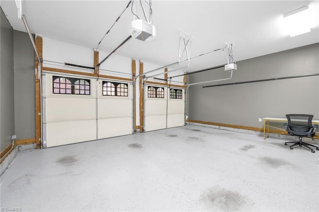 4455 Greystone Place Ct, Winston-Salem, NC 27106 - garage featuring a garage door opener