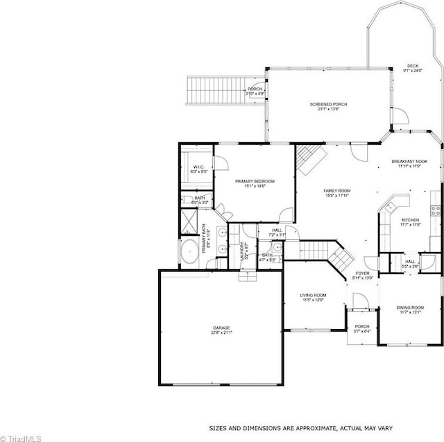 4455 Greystone Place Ct, Winston-Salem, NC 27106 - view of room layout