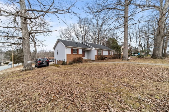 view of ranch-style house