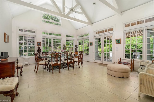 4432 Bent Tree Farm Rd, Winston-Salem, NC 27104 - sunroom with french doors