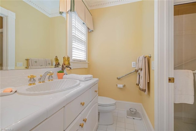 4432 Bent Tree Farm Rd, Winston-Salem, NC 27104 - bathroom featuring tile patterned flooring and vanity