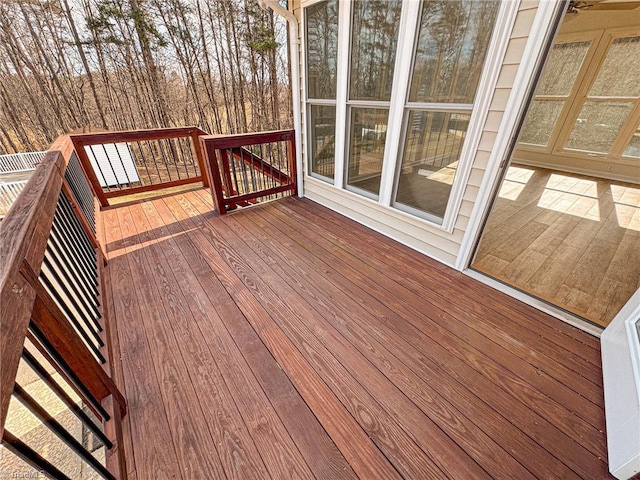 view of deck