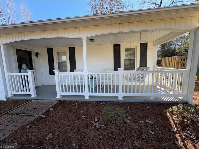 view of entrance to property