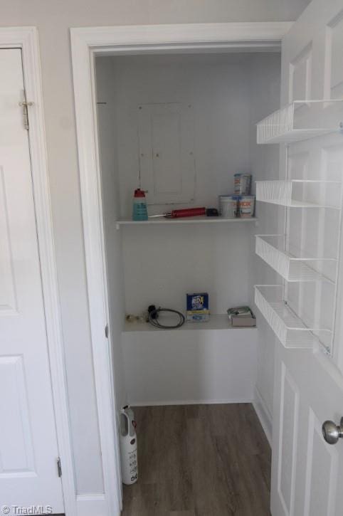 view of pantry