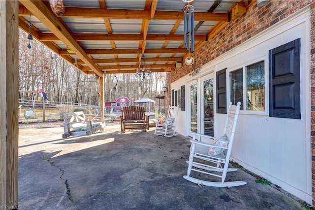 view of patio / terrace