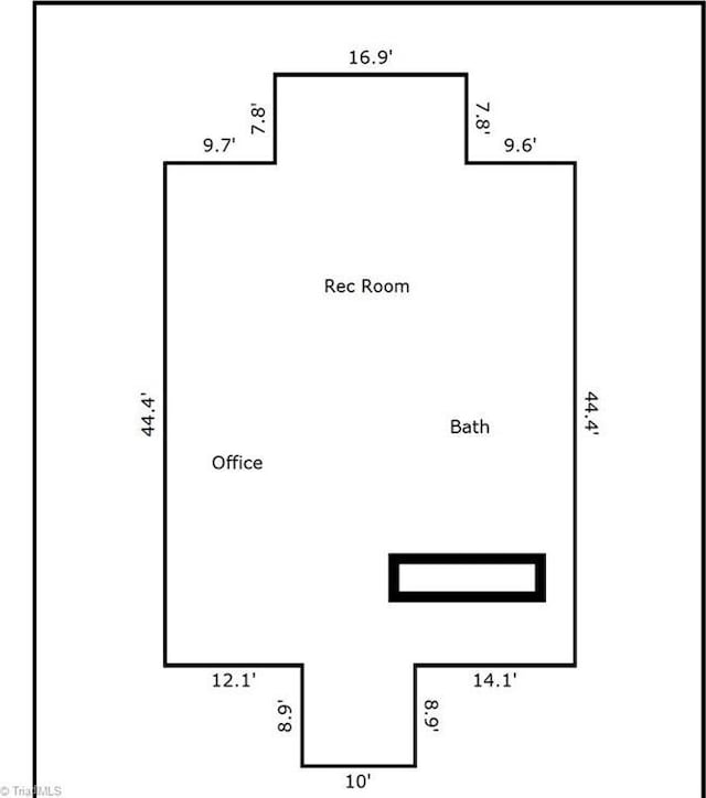 4114 Rose Lake Dr, Greensboro, NC 27407 - plan