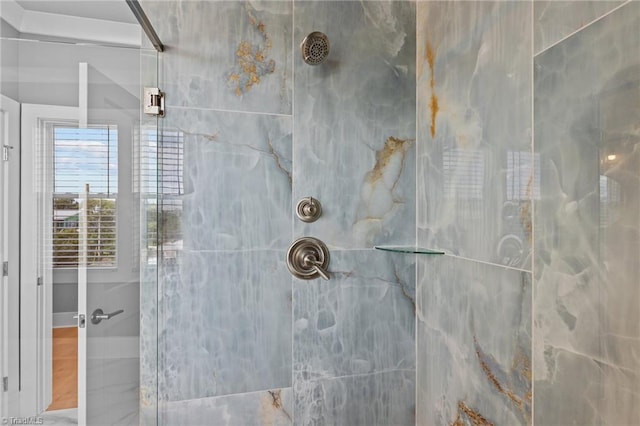 101 Melanie St, Emerald Isle, NC 28594 - bathroom with a marble finish shower