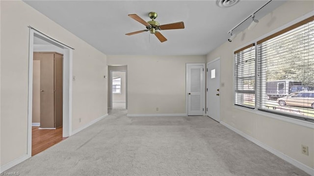626 State Ave, High Point, NC 27262 - carpeted spare room featuring healthy amount of natural light and ceiling fan