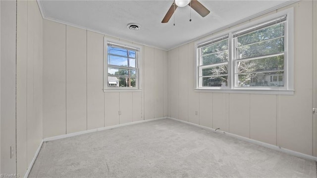626 State Ave, High Point, NC 27262 - carpeted empty room with ceiling fan and baseboards