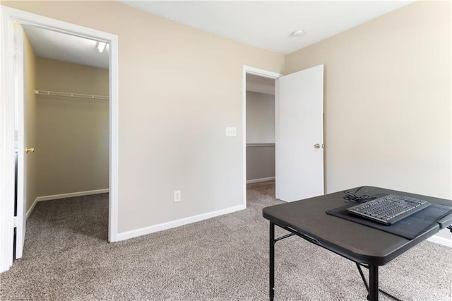 3602 Turquoise Dr, Durham, NC 27703 - carpeted office with baseboards