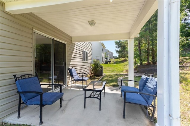 3602 Turquoise Dr, Durham, NC 27703 - view of patio / terrace