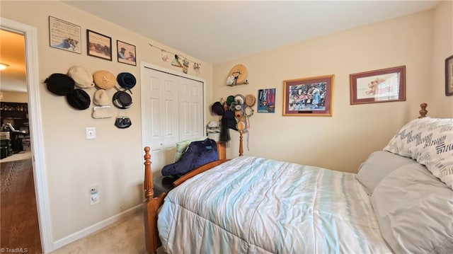 104 Tilleys Grove Dr, Kernersville, NC 27284 - bedroom with carpet flooring and a closet