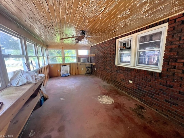 1716 US Highway 220, Stokesdale, NC 27357 - sunroom / solarium featuring a ceiling fan and cooling unit