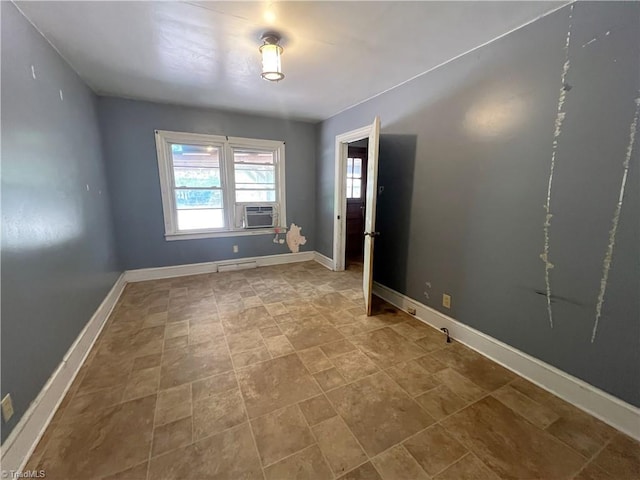 1716 US Highway 220, Stokesdale, NC 27357 - unfurnished room with baseboards and cooling unit