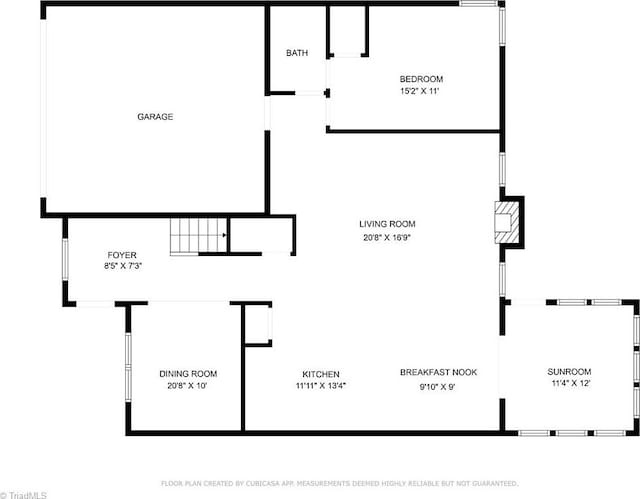 4887 Old Towne Village Cir, Pfafftown, NC 27040 - floor plan