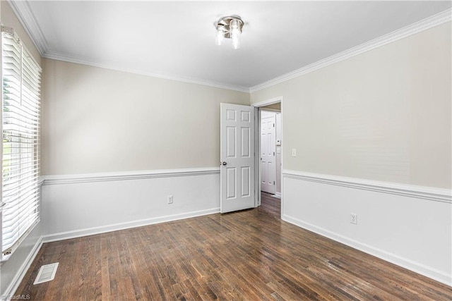 1556 Jubilee Trl, Kernersville, NC 27284 - unfurnished room with wood finished floors and crown molding