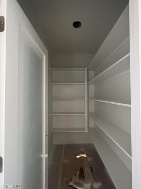 view of pantry