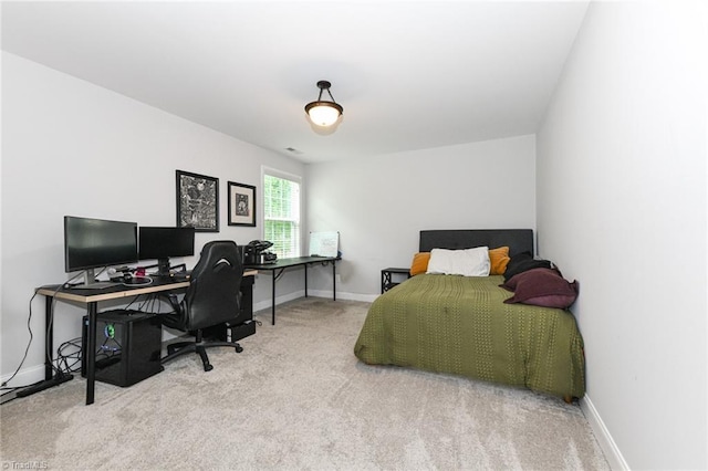 1117 Magenta Way, Kernersville, NC 27284 - carpeted bedroom with an office area and baseboards