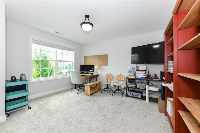 1117 Magenta Way, Kernersville, NC 27284 - home office with carpet flooring and baseboards