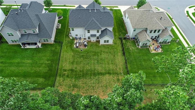 1117 Magenta Way, Kernersville, NC 27284 - aerial perspective of suburban area