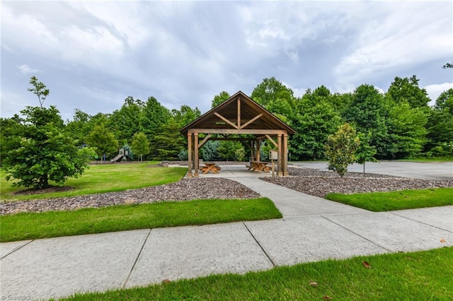 1117 Magenta Way, Kernersville, NC 27284 - view of property's community featuring a gazebo and a yard