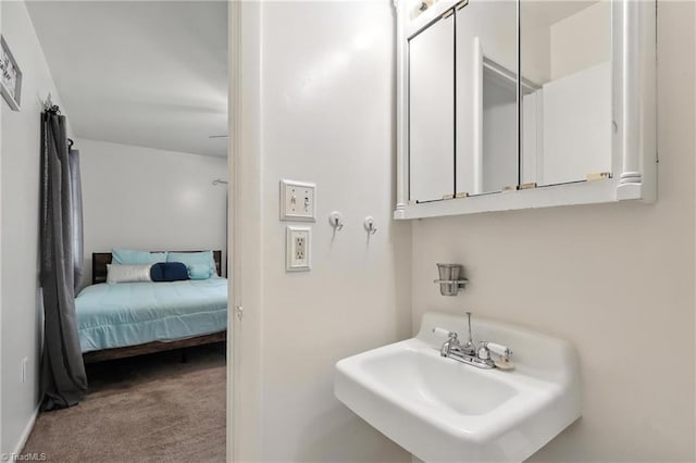 827 Woodcote Dr, Winston-Salem, NC 27107 - ensuite bathroom with a sink