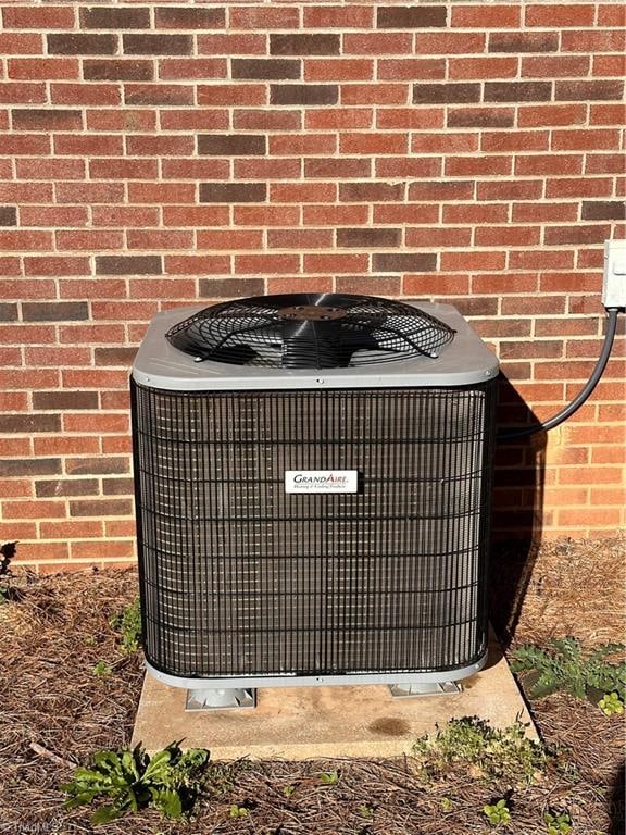 exterior details with cooling unit