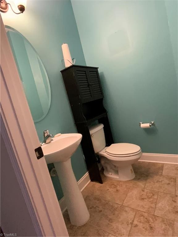 bathroom with toilet