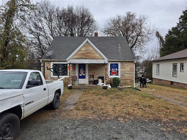 view of bungalow