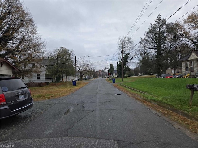 view of road