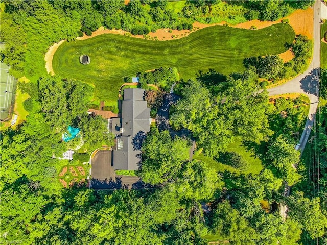 3500 Quarterstaff Pl, Winston-Salem, NC 27104 - bird's eye view