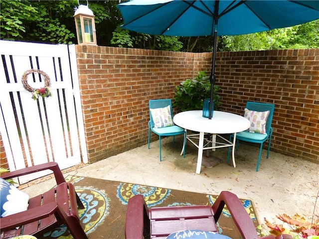 149 Pinewood Ln Unit 104, Bermuda Run, NC 27006 - view of patio featuring outdoor dining space
