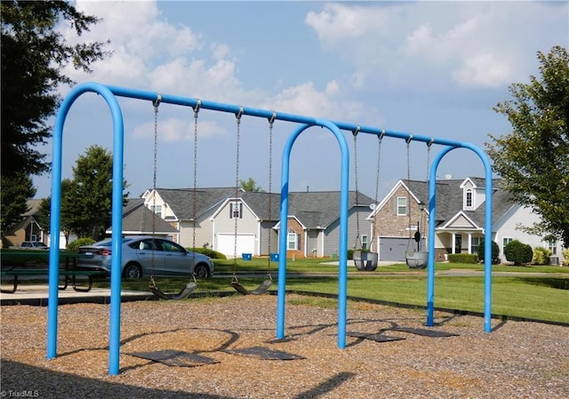 149 Pinewood Ln Unit 104, Bermuda Run, NC 27006 - communal playground with a residential view and a yard