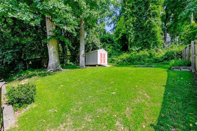 1134 W End Blvd, Winston-Salem, NC 27101 - fenced backyard featuring a storage shed