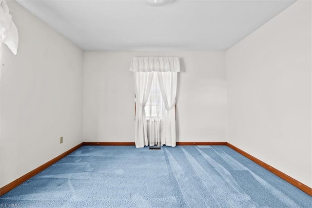 6277 Bennett Rd, Seagrove, NC 27341 - carpeted spare room featuring baseboards