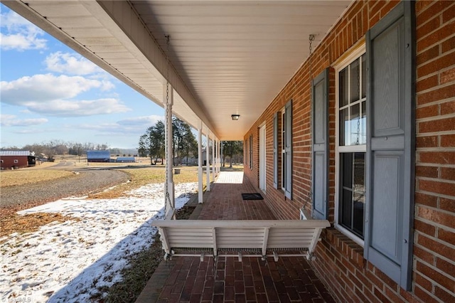 view of patio / terrace featuring a porch