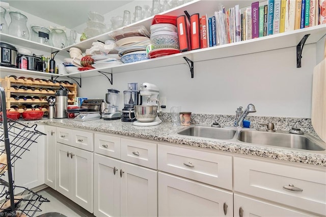 interior space with sink