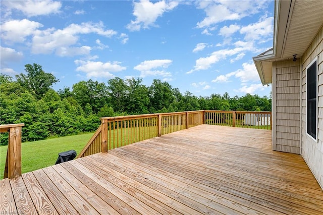 4060 Tarmac Dr, Sophia, NC 27350 - deck with a yard