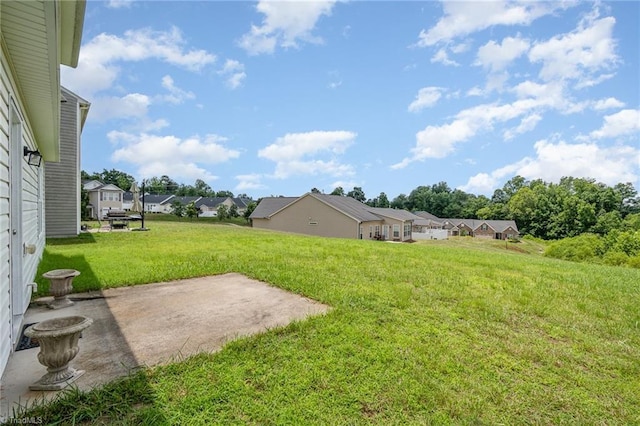 5207 Switchback Dr, High Point, NC 27265 - view of green lawn with a patio and a residential view