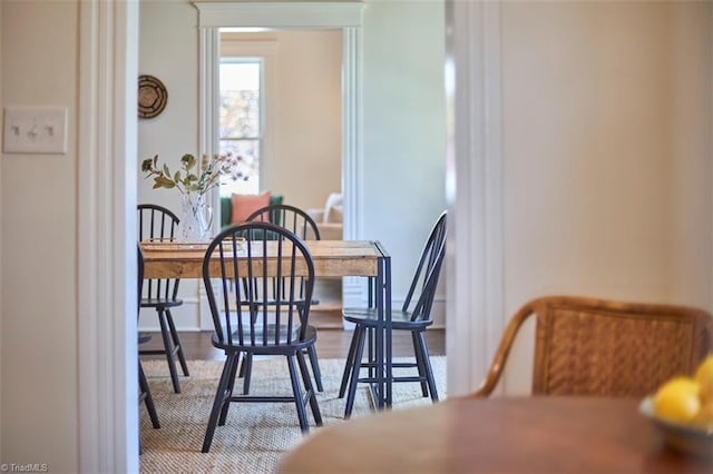 523 N Main St, Graham, NC 27253 - dining room with wood finished floors