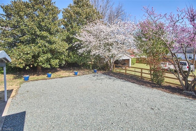 523 N Main St, Graham, NC 27253 - view of yard with fence
