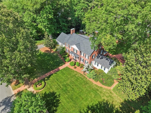 view of subject property