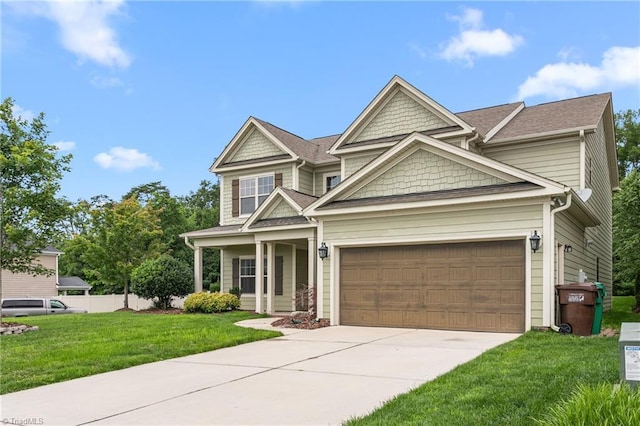 2403 Hammock Dr, High Point, NC 27265 - craftsman inspired home featuring concrete driveway and a shingled roof