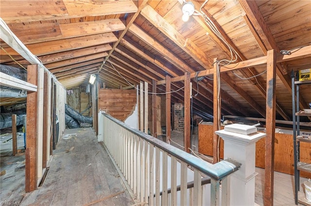 304 Louise Ave, High Point, NC 27262 - attic with an upstairs landing