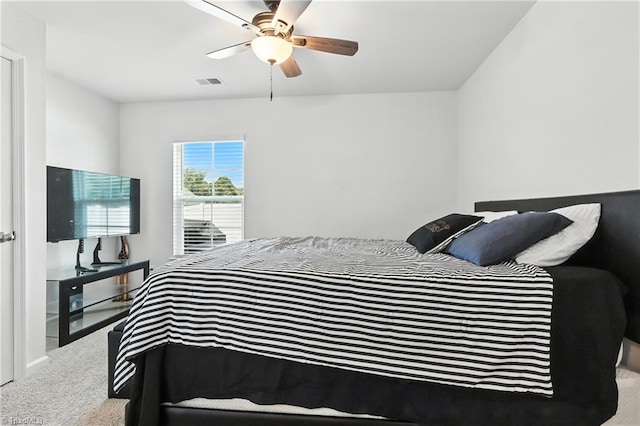 4514 Heatherly Rd, Winston-Salem, NC 27105 - bedroom featuring carpet floors and ceiling fan