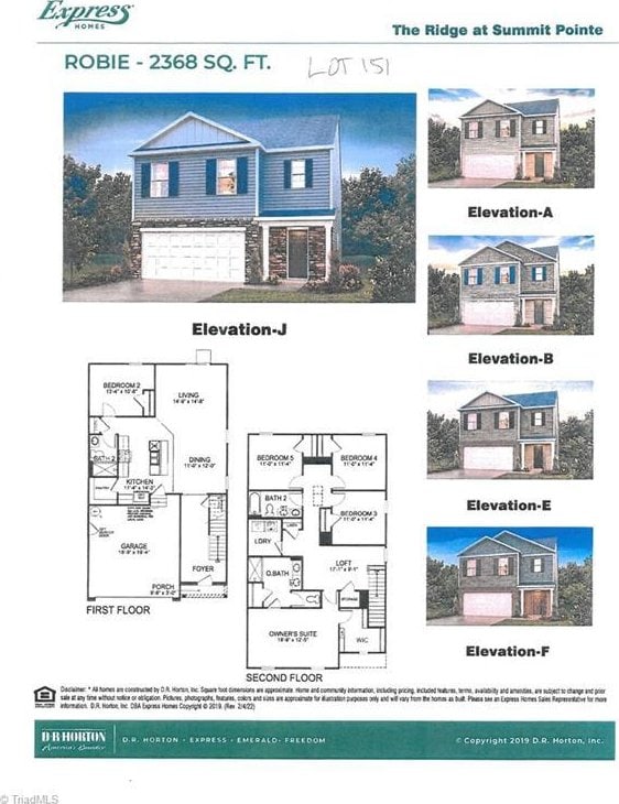 4514 Heatherly Rd, Winston-Salem, NC 27105 - view of property floor plan