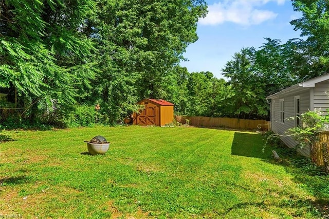 3941 Vest Mill Rd, Winston-Salem, NC 27103 - view of yard with a fire pit