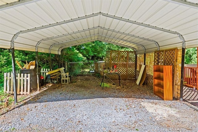 3941 Vest Mill Rd, Winston-Salem, NC 27103 - view of parking / parking lot featuring a carport